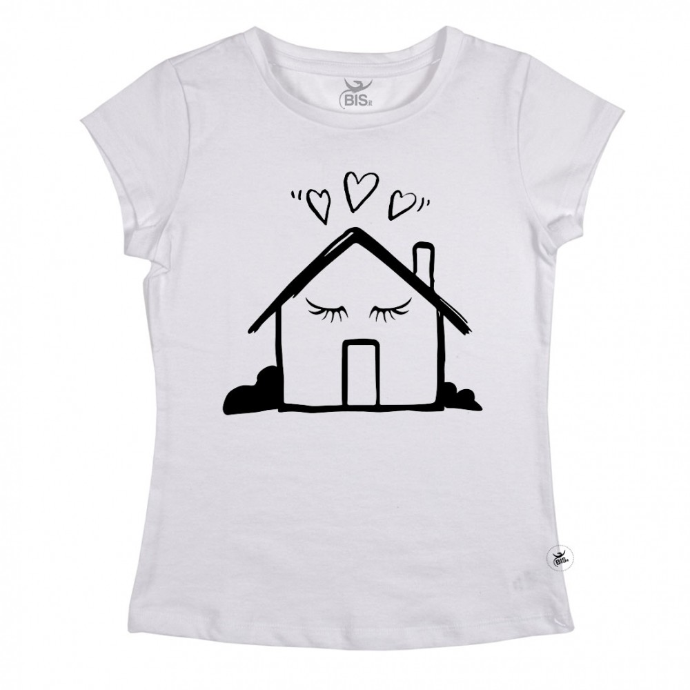 T-shirt Donna  "CASA è dove c'è la MAMMA"