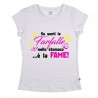 T-shirt Donna  "Se senti le farfalle nello stomaco è la fame"