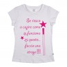 T-shirt donna manica corta "Se riesco a capire come funziona questa faccio una strage"