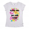 T-shirt donna "Sono nel fior fior dei miei danni"