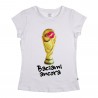 T-shirt donna manica corta "Baciami ancora"
