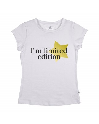 T-shirt donna manica corta "I'm limited edition"