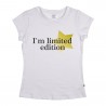 T-shirt donna manica corta "I'm limited edition"