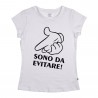 T-shirt donna manica corta "Sono da evitare"