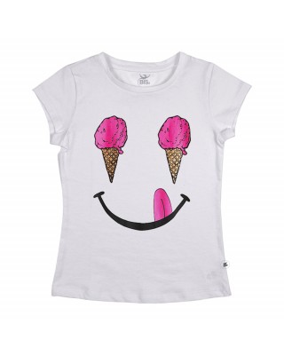 "ICE-CREAM-SMILE" half...