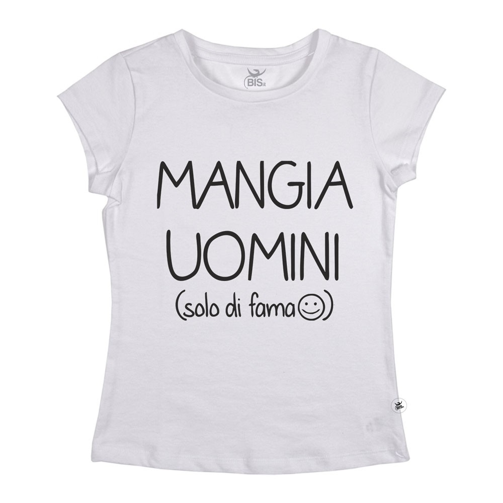 T-shirt donna "Mangia Uomini"