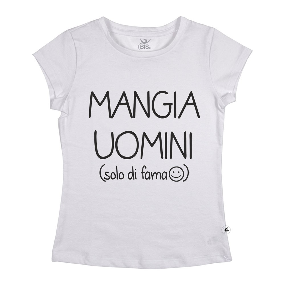 T-shirt Donna Con Stampa Divertente | Maglietta In Cotone Ring Spun Regular Fit | Certificazione Öko-Tex 100