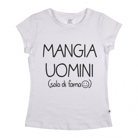 T-shirt donna "Mangia Uomini"