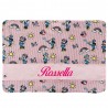 Tovaglietta asilo Disney "Minnie" a righe rosa
