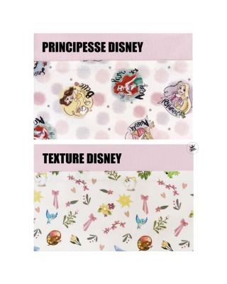 Tovaglietta asilo Disney "Principesse" texture varie