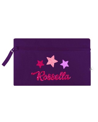 Astuccio porta penne viola