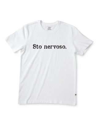 T-shirt uomo mezza manica "Sto nervoso"