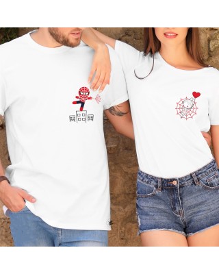 PACK 2 T-shirt LUI&LEI "Spider LOVE "