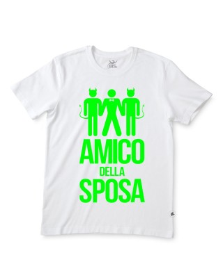 T-shirt uomo "amico dello sposo"