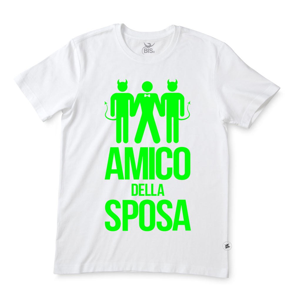 T-shirt uomo "amico dello sposo"