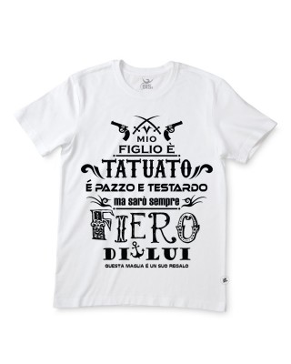 T-shirt uomo mezza manica "Alibi perfetto"