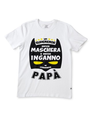 T-shirt uomo mezza manica super eroe