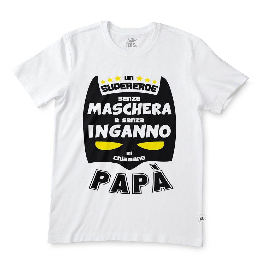 T-shirt uomo mezza manica super eroe