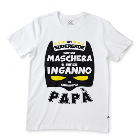 T-shirt uomo mezza manica super eroe