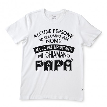 T-shirt uomo mezza manica MI CHIAMANO PAPA'