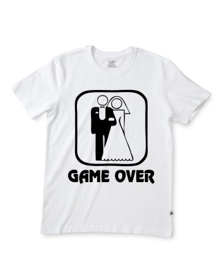 T-shirt uomo manica corta "Game over"