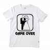 T-shirt uomo manica corta "Game over"