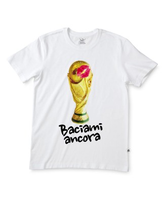 T-shirt uomo mezza manica "Baciami ancora"