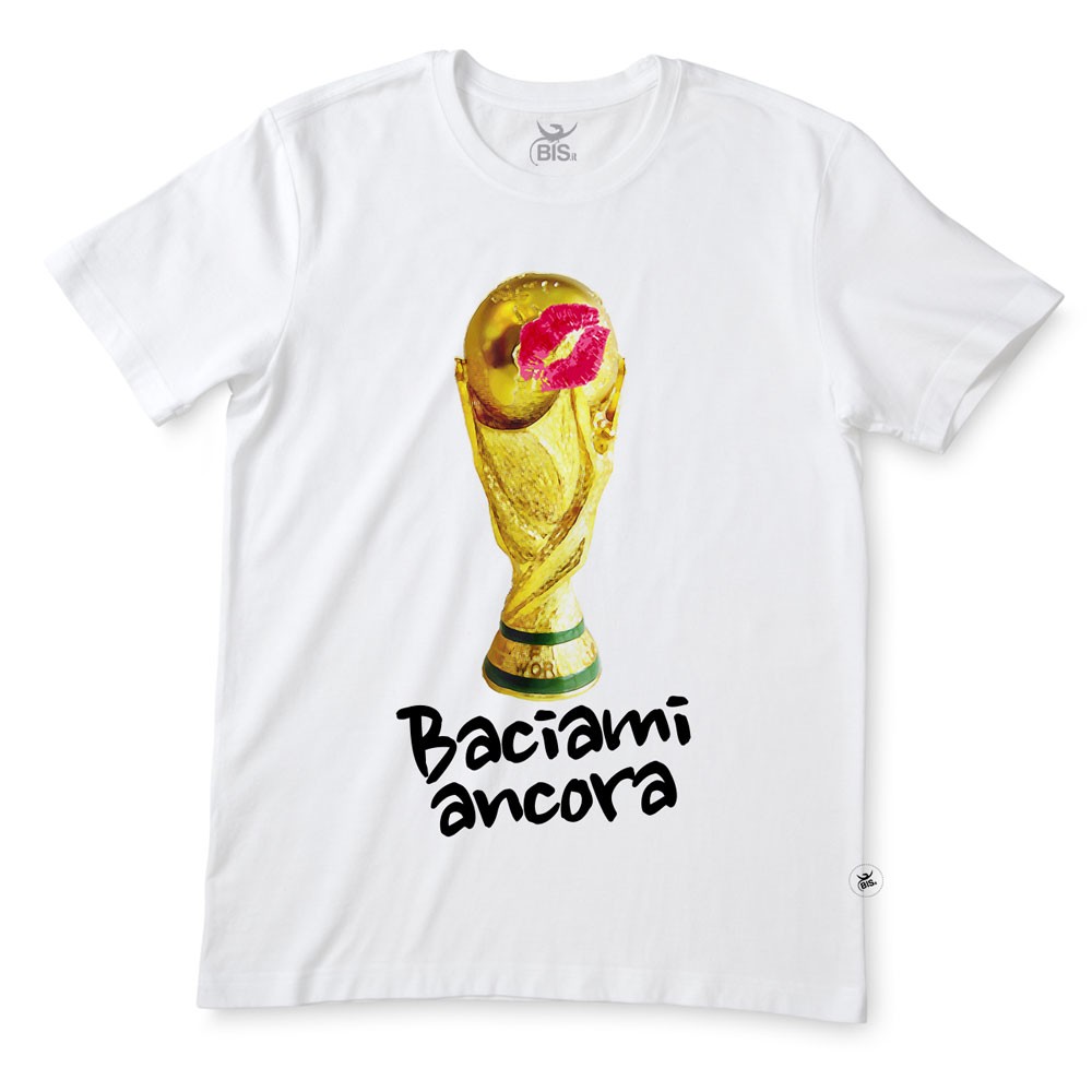 T-shirt uomo mezza manica "Baciami ancora"