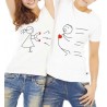 Couple Shirts Set "Love Magnet"