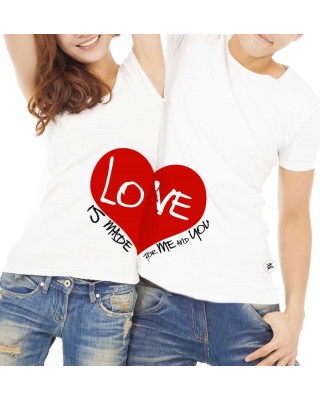 Couple Shirts Set "Love is...
