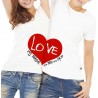 PACK LOVE: 2 T-shirt per LUI e per LEI che insieme si completano