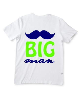 T-shirt uomo mezza manica "Big Man"