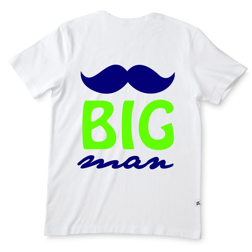 T-shirt uomo mezza manica "Big Man"