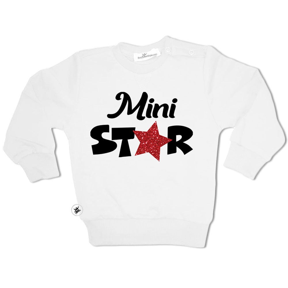 Felpa bambina "Mini star"