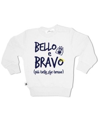 Felpa bambino "Bello & Bravo"