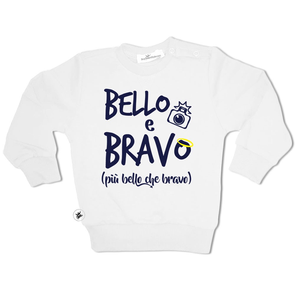Felpa bambino "Bello & Bravo"