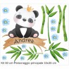 Adesivi murali "Panda" maschio 50cm
