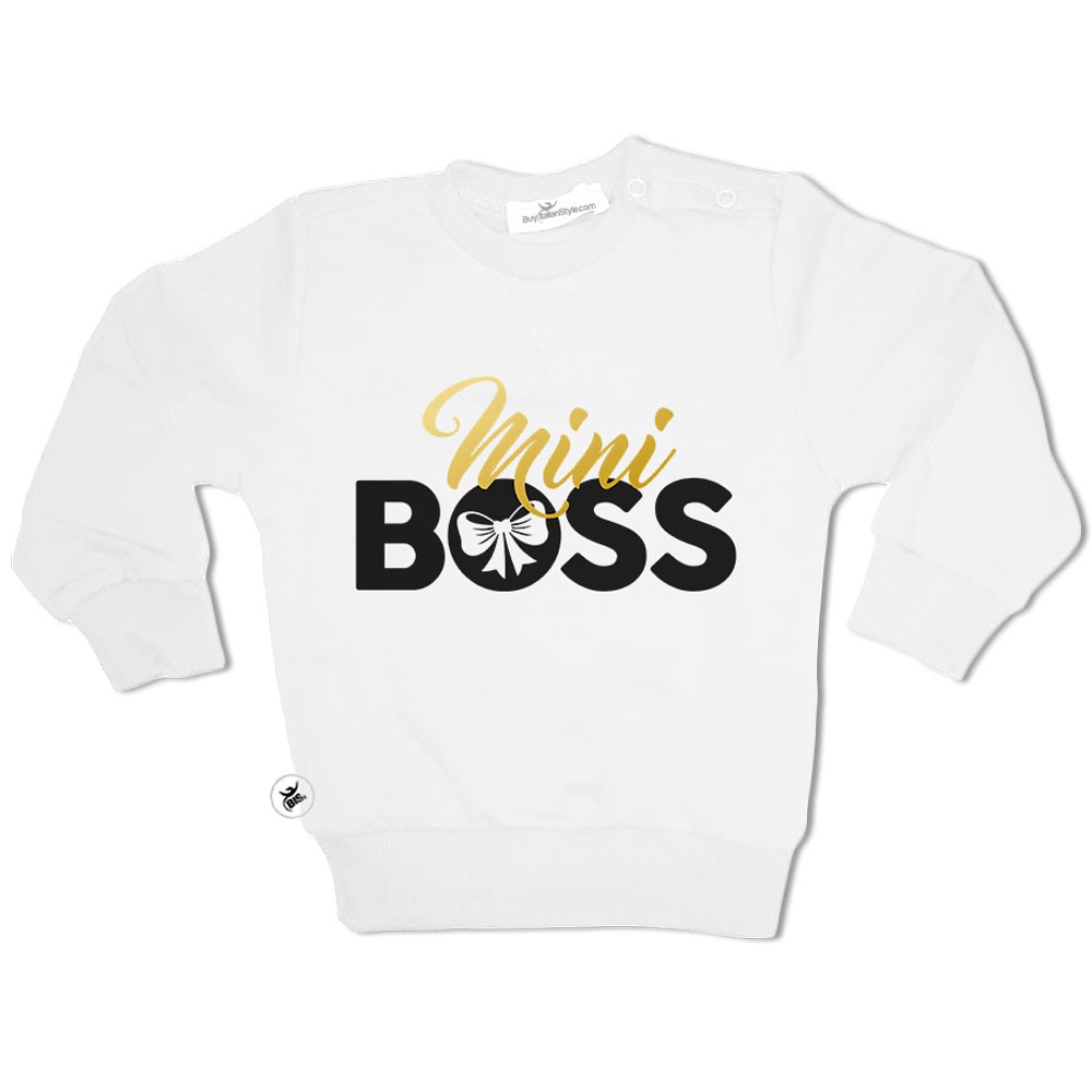 Felpa femminuccia  "Mini Boss"