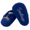 Newborn mocassino shoes, customizable with name