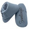 Newborn mocassino shoes, customizable with name