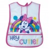 Newborn Plastic Apron "Minnie + name"