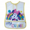 Newborn Plastic Apron "Minnie + name"