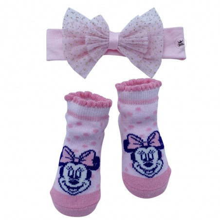 Set disney calzini e fascia invernale Minnie