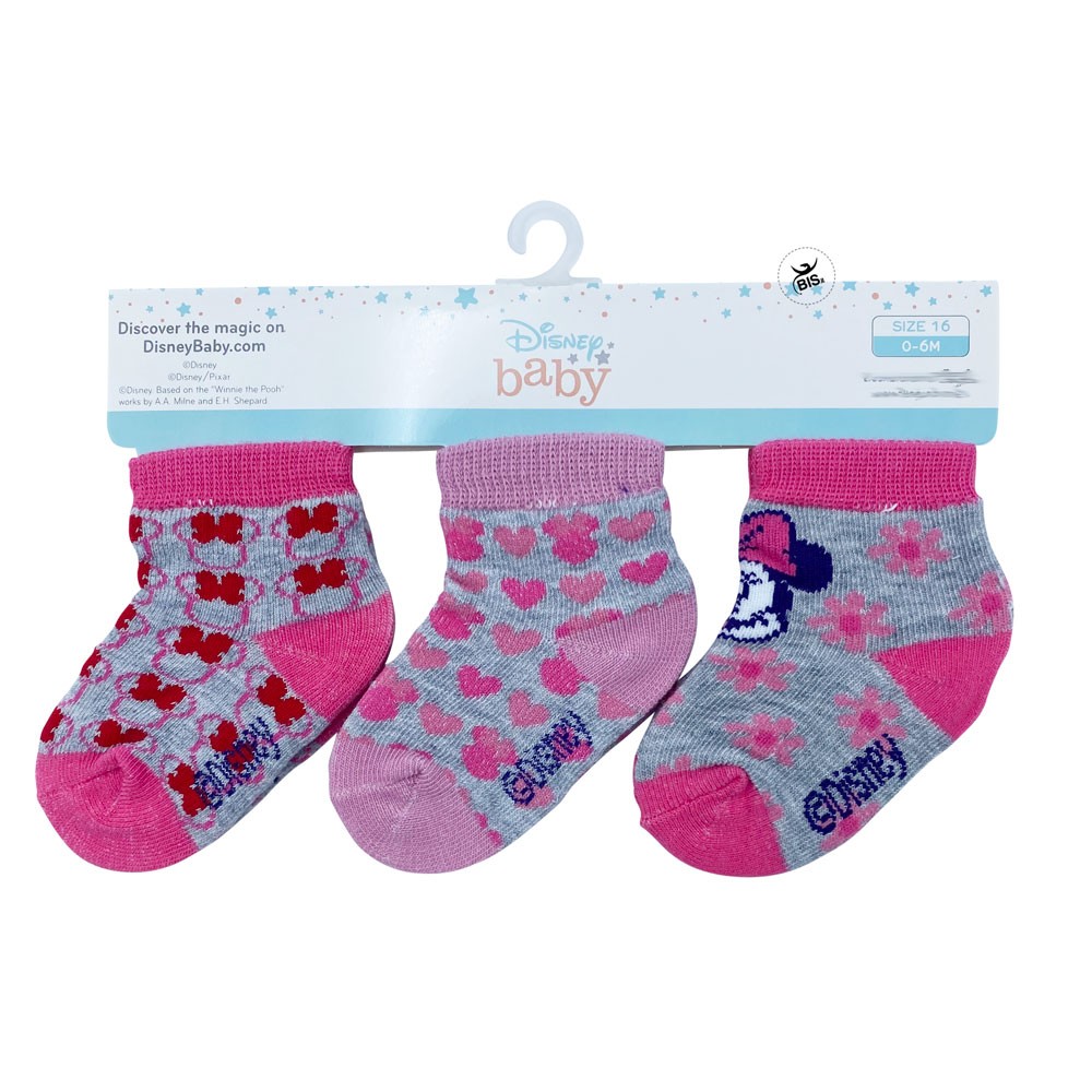 Kit Socks "Mickey Mouse", 3 pairs Kit Socks "Mickey Mouse", 3 pairs