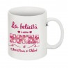 Tazza con scritta "La felicità è essere Nonna di..."