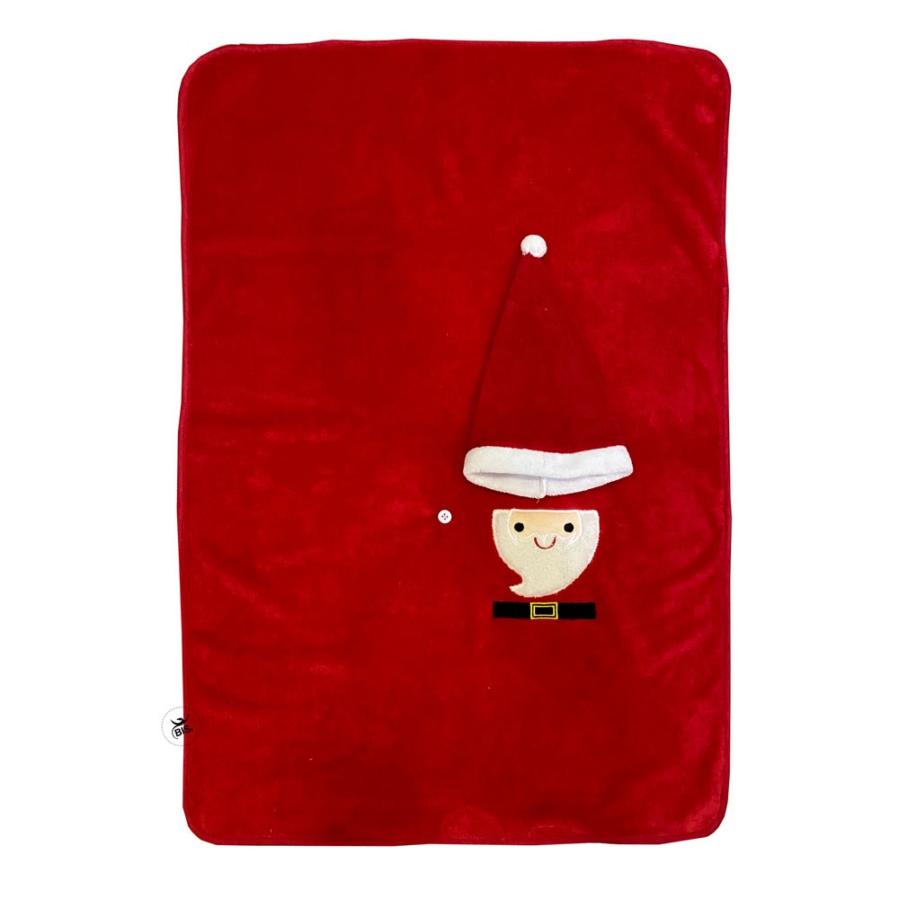 Kit copertina e cappellino "Babbo Natale"