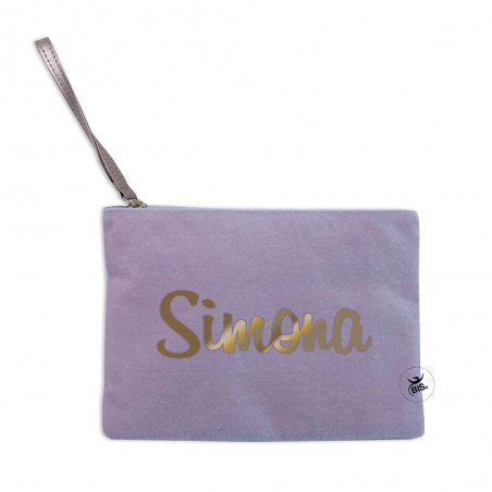 Pochette in velluto