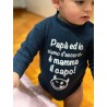 Baby Girl Neck Bodysuit "Well done Mom! I'm Awesome"