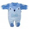 Winter Newborn jumpsuit, with hearts + "I'm daddy's meatball" print.