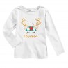 Maglia bimba "Cervo con nome"